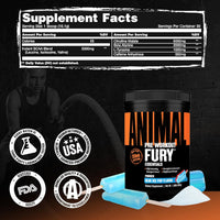 Animal Fury Pre-Workout: Blue Ice Pop™